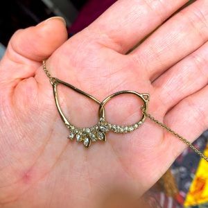 Alexis Bittar double link necklace